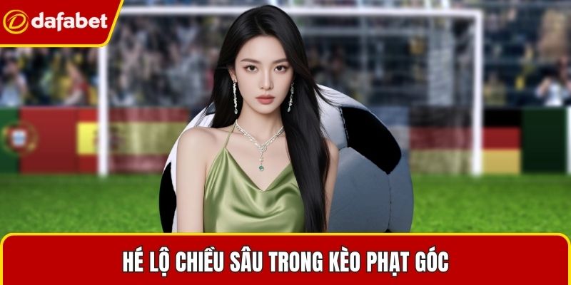 Hé lộ chiều sâu trong kèo phạt góc