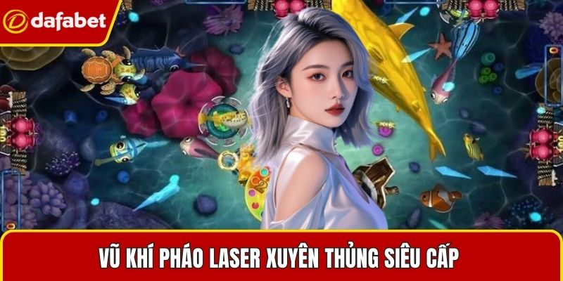 Vũ khí pháo laser xuyên thủng siêu cấp